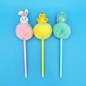 EASTER ANIMAL POMPOM PEN